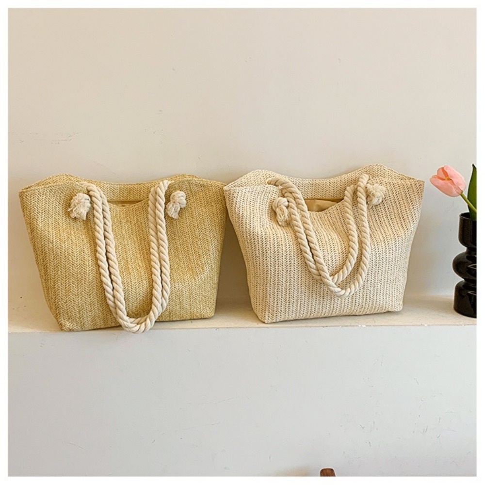 Women'S Raffia Bags - Neue Sommer-Strandtasche mit Großer Kapazität, Raffia