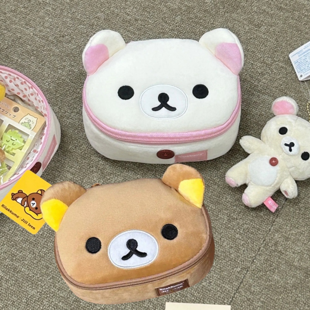 Women'S Young Bags - Neue Rilakkuma Co-Branded Cartoon-Kosmetiktasche mit niedlichem