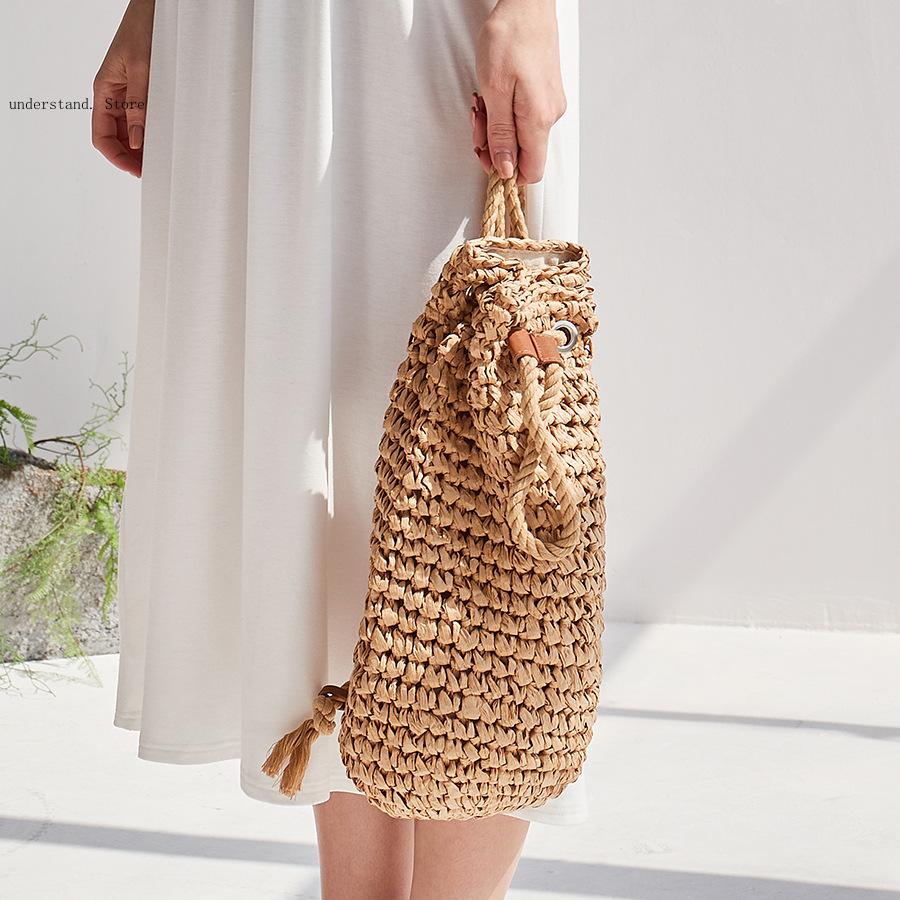 Handgefertigte Strand-Umhänget – Women'S Raffia Bags Bewertung und Preis