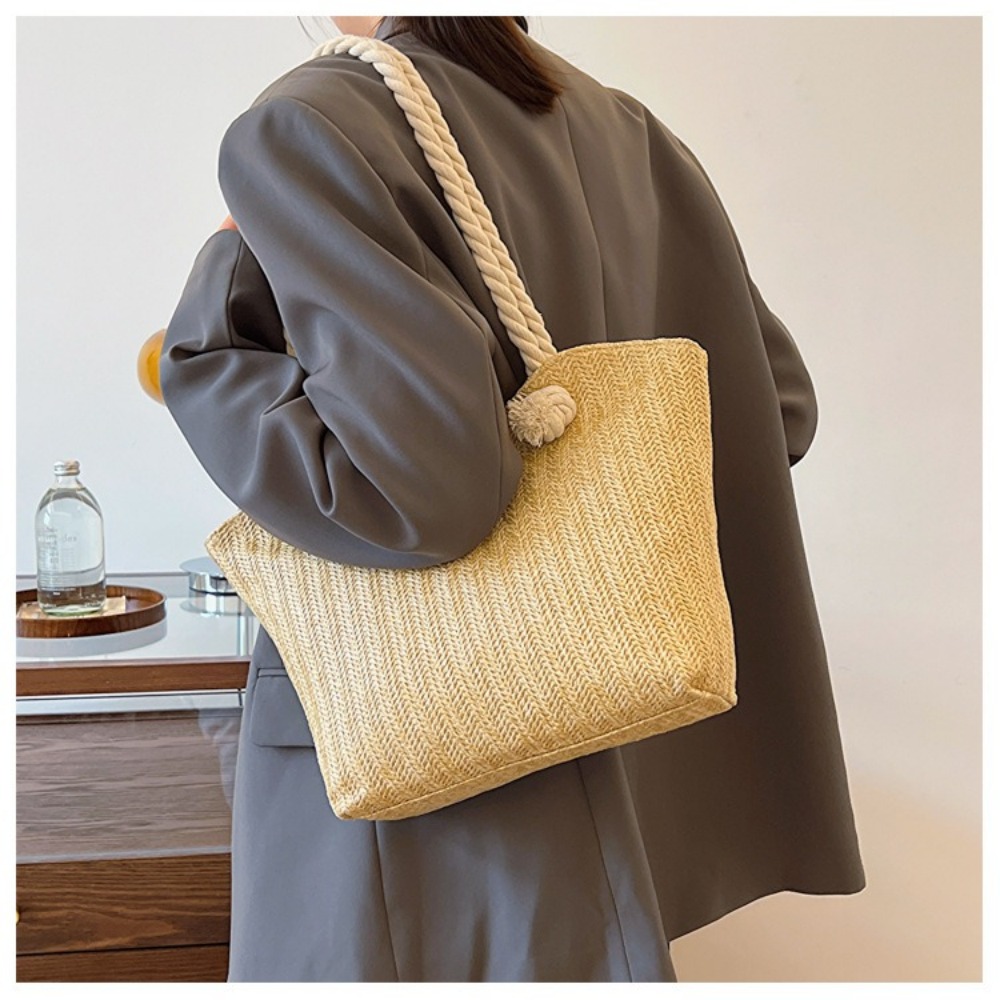 Neue Sommer-Strandtasche mit G – Women'S Raffia Bags Bewertung und Preis