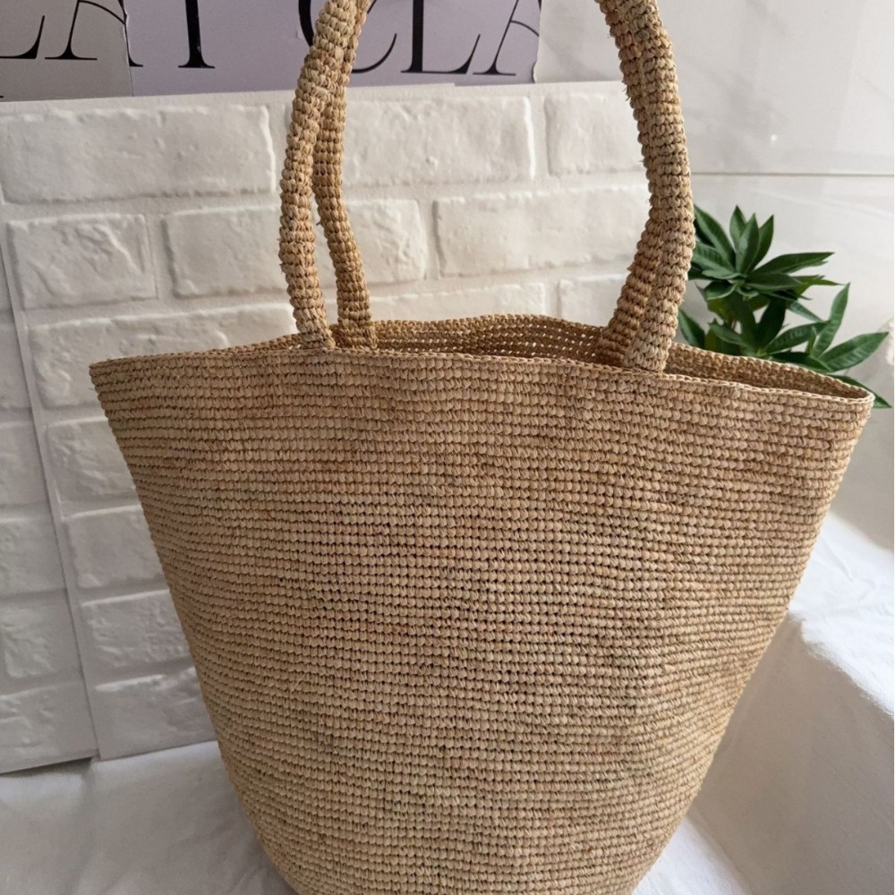 Neue Hochwertige Raffia-Handta – Women'S Raffia Bags Bewertung und Preis