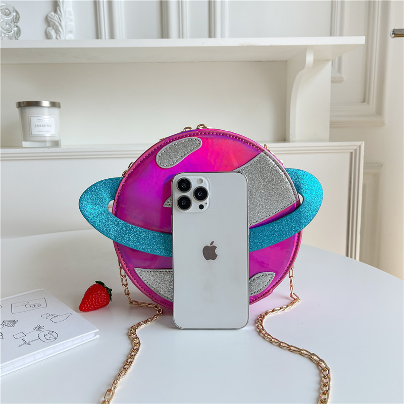 Laser Circular Planet Shape Ge – Women'S Young Bags Bewertung und Preis